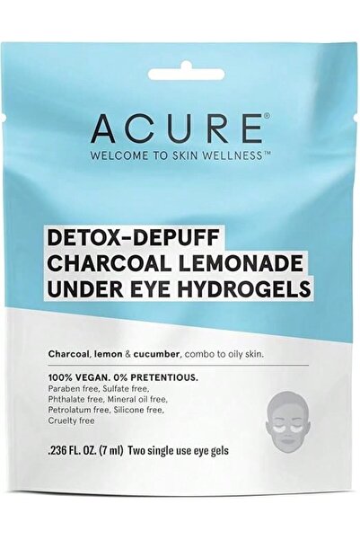 ACURE -Detox-Depuff Charcoal Lemonade Under Eye Hydrogels