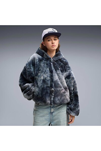 Puma Highloft Kadın Mavi Polar Ceket (637142-35)