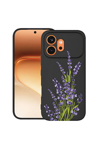 bestcase ®   TPU ултра тънък калъф за Honor 600, Флорален - Пресован лавандул...