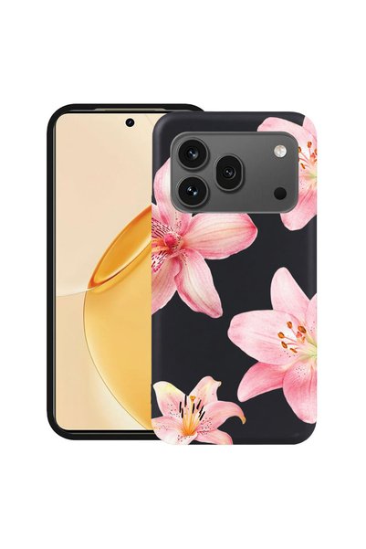 bestcase ®   TPU ултра тънък калъф за Honor 600 Pro, Флорален - Елегантен роз...