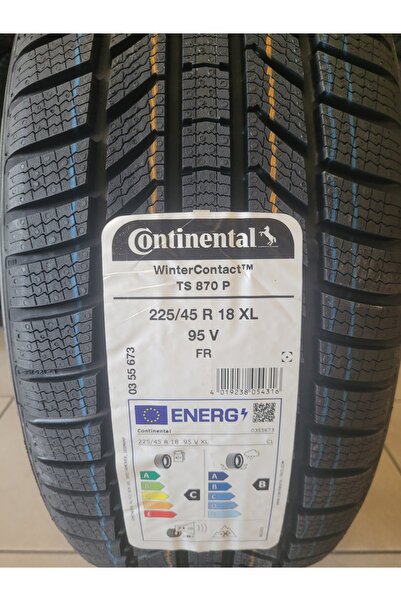Continental 225/45R18 Winter Contact TS870P 95V XL Set Olarak (4 ADET) 2026 Ü...