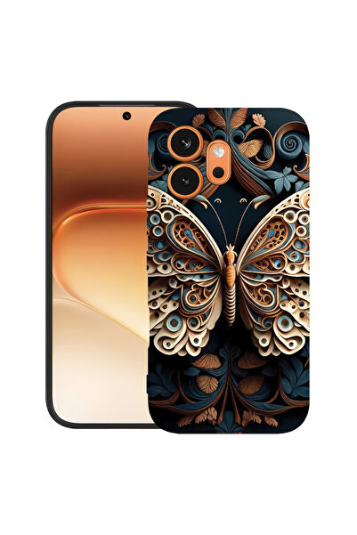 bestcase Intelli ®   Husă TPU Ultra Subțire pentru Honor 600, Beauty Butterfl...