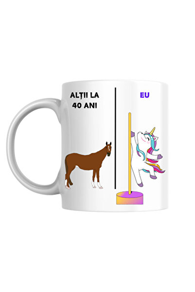 INOVATIX Personalized Can - Others at 40 - me!, λευκό, 330 ml