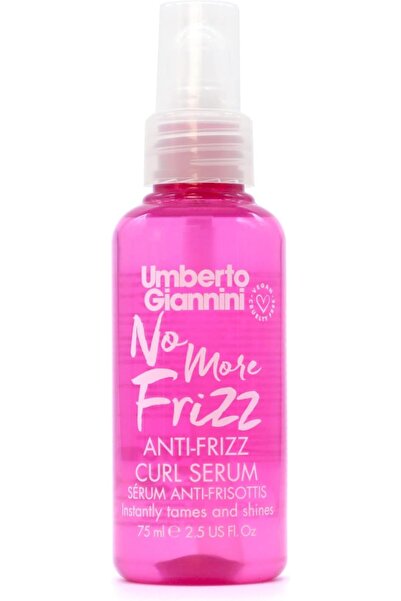 Umberto Giannini No More Frizz Curl Serum, Vegan & Cruelty Free Anti-Frizz Se...