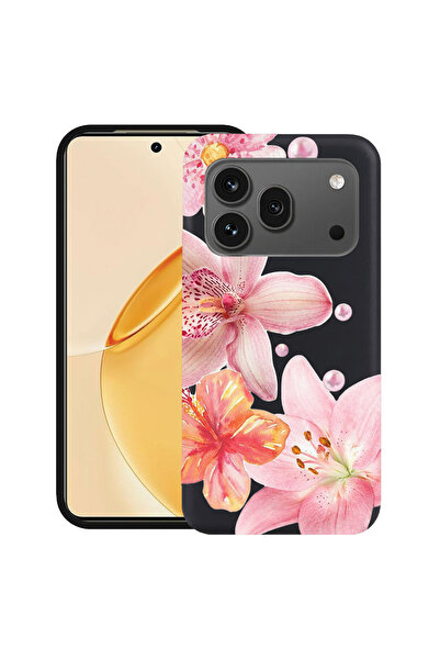 bestcase ®   TPU ултра тънък калъф за Honor 600 Pro, Флорален - Естетична еле...
