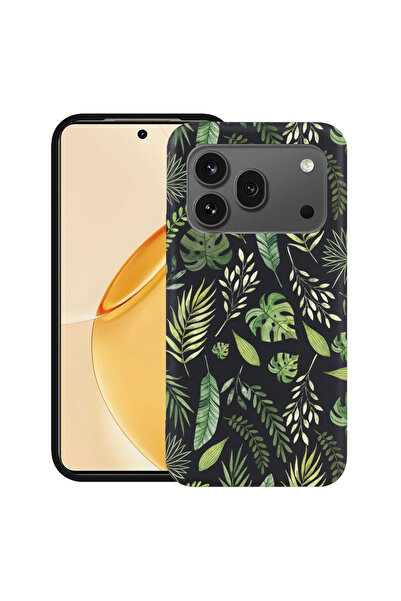 bestcase ®   Θήκη TPU Υπέρλεπτη για Honor 600 Pro, Πράσινα φύλλα, 3159954 B 77