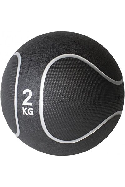 Gorilla Sports Minge medicinală din cauciuc negru/argintiu 1 - 10 kg 2 kg