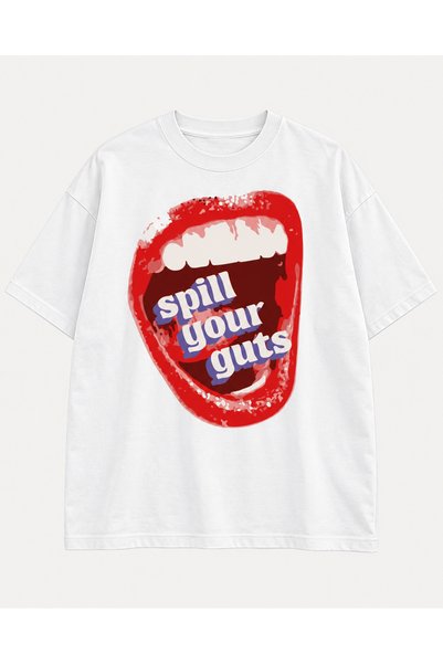 donamod Printed Oversized T-Shirt Unisex