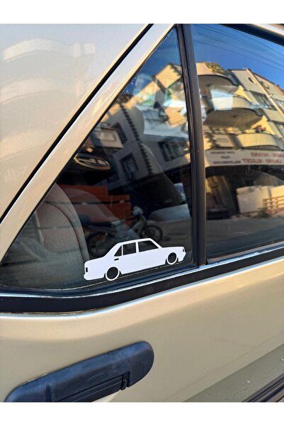 Mavera Stickers ملصق سيارة على شكل فراشة للزجاج الأمامي مقاس 17x5 سم يمين ويس...