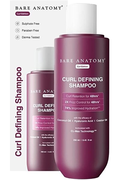 Bare Anatomy Bear Anatomy Shampoo for Curly Hair, Anti-Frizz, Paraben-Free, S...