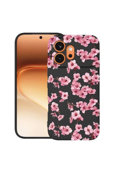bestcase ®   TPU Ултра тънък калъф за Honor 600, Флорален - Естетична розова ...