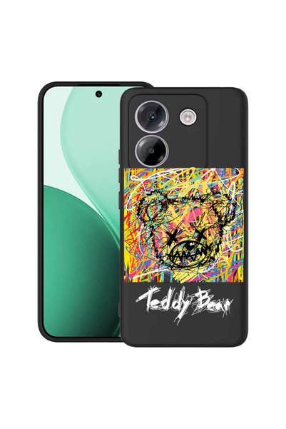 bestcase ®   Θήκη TPU Υπέρλεπτη για Honor 600 Smart, Αφηρημένο σχέδιο αρκουδά...