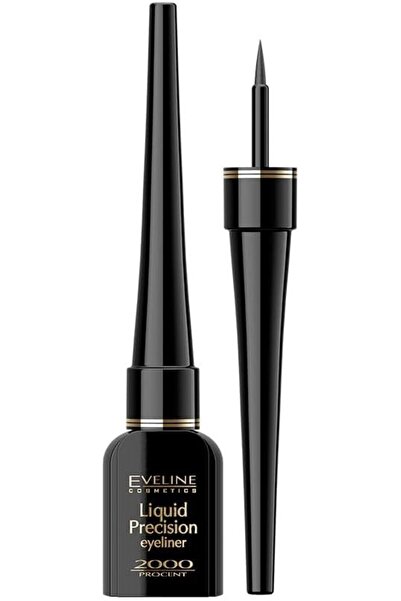 Eveline Cosmetics إيفيلين آيلاينر سائل دقة 2000% أسود فاحم