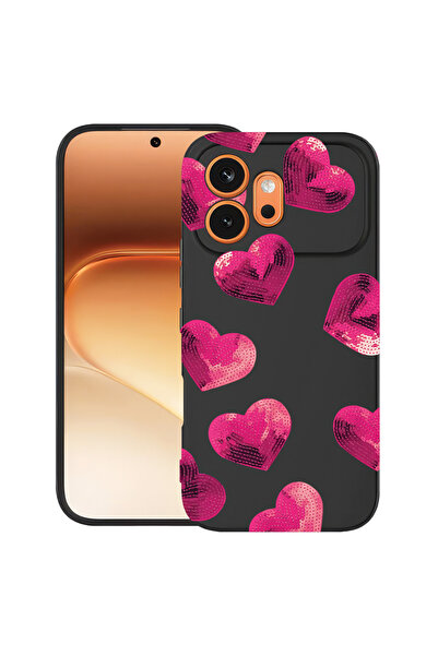 bestcase ®   Husă TPU Ultra Subțire pentru Honor 600, Model Inimă, 3159987 B 987