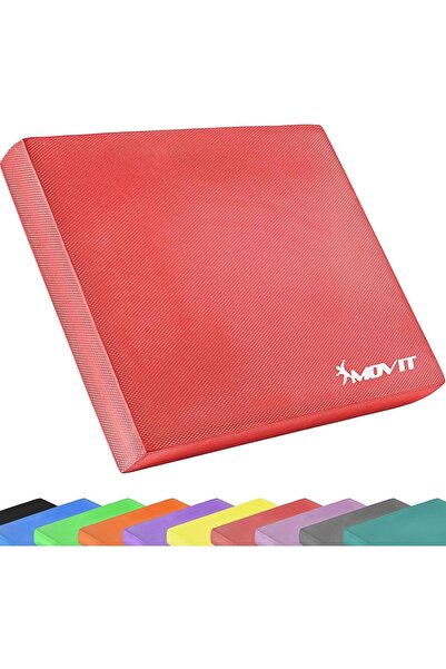 MOVIT Placă de echilibru din spumă 50 x 40 x 6 cm Roșu