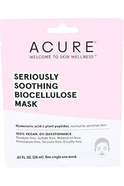 ACURE -Seriously Soothing Biocellulose Gel Mask