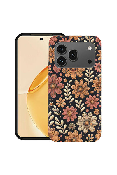 bestcase ®   TPU ултра тънък калъф за Honor 600 Pro, Флорален есенен десен, 3...