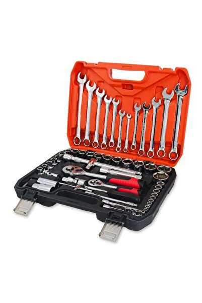 Generic 61 Pcs Professional 1/2" inch Dr. Socket Wrench Set for Car/Mechanic/...