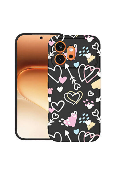 bestcase ®   Husă TPU Ultra Subțire pentru Honor 600, Simboluri de Dragoste, ...