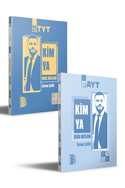 Benim Hocam Yayınları 2027 TYT ve AYT Kimya Ders Notları Seti
