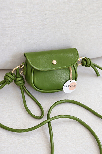BAGLOVİS Women's Mini Adjustable Long Strap Handbag and Crossbody Bag Accesso...