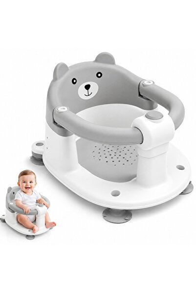 Smart Vibe Bath Seat for Babies TubbyCub Hug 360°, Foldable Arms with Locking...