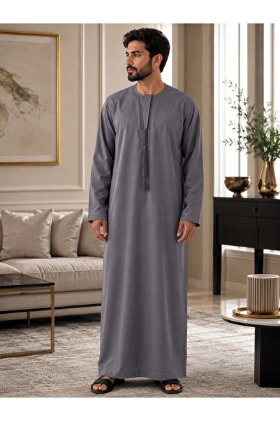 Generic Brand ثوب إماراتي رجالي – كندورة خليجية أنيقة ومريحة – عرض 28 إنش