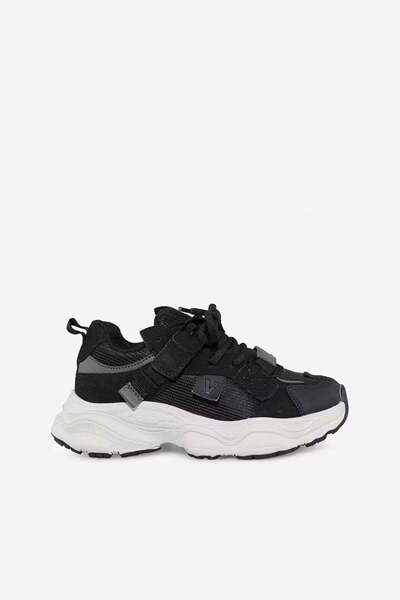 Vicco 346.F26K.125 Ceni Filet Casual Ασπρόμαυρα Παιδικά Αθλητικά Παπούτσια