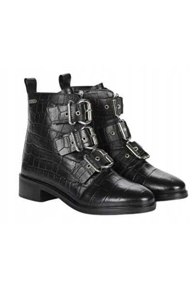 Pepe Jeans BOWIE TOP PANTOFI DE DAMĂ PIELE NEAGRĂ 36 AWE