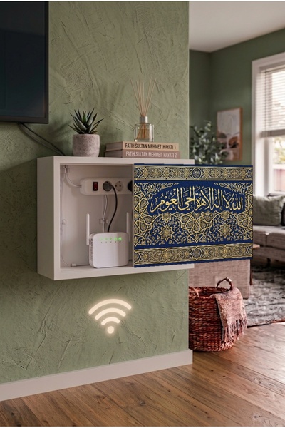 Birinci Sınıf Minimalist Masif Ahşap Duvara Monte Pano Kapatıcı Kablo Gizleyici Kapatıcı Dolap