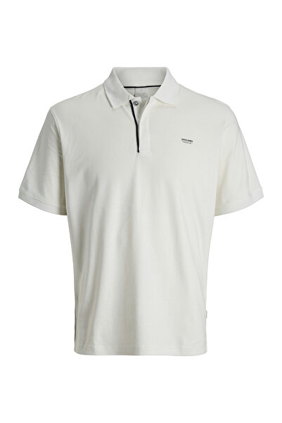 Jack & Jones Jack&Jones Men's Polo Neck T-Shirt 12286335 Cloud Dancer