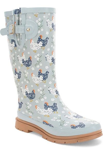 Western Chief Women's Tall Waterproof Rain Boot Outdoor Garden Shoes