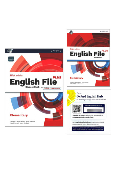 OXFORD UNIVERSITY PRESS English File Plus fifth edition elementary Student Bo...