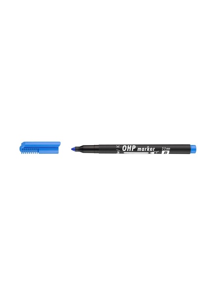 OEM Marker permanent OHP B ICO 2-3 mm albastru