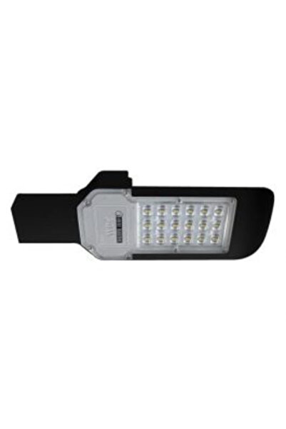 FOXMAG24 Street LED lamp 20W, cold light 6400K, black housing, 85-265V