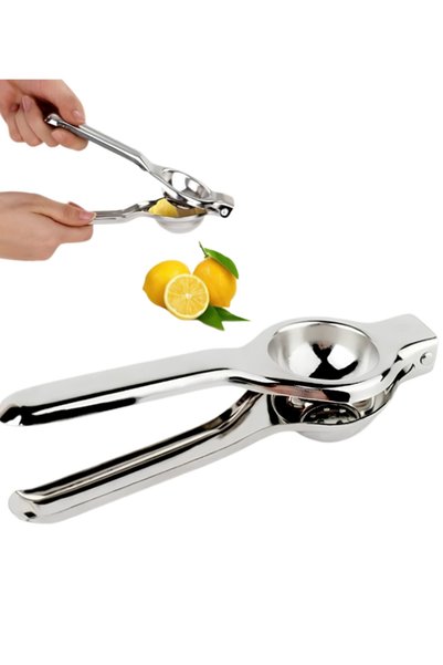 Aljazeera Trading Company Lemon Squeezer Stainless Steel – Professional Manual Citrus Press
