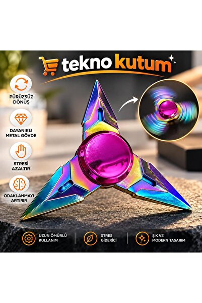TEKNOKUTUM Metal 3 Kollu Stres Çarkı – özel