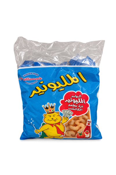 Rajwahisland أكياس ذرة بنكهة الكاتشب من الوﻻد المليونير