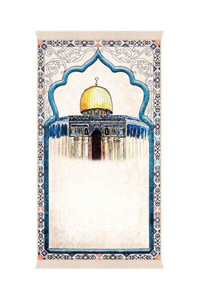 Bursa İpek Stone Sponge Velvet Prayer Mat