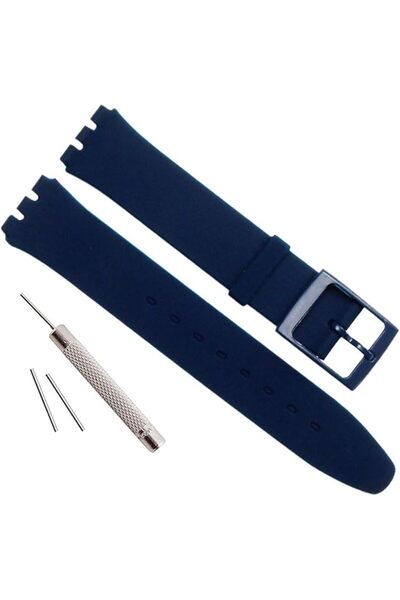GENERAL OliBoPo Ultra-Thin Replacement Waterproof Silicone Rubber Watch Strap...