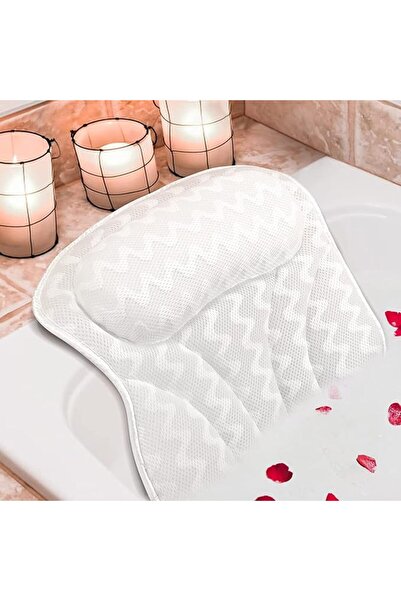 GENERAL THMINS Bath Pillow, Bathtub Pillow for Neck, Head and Shoulders, 3D A...