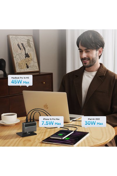 Cuktech Incarcator retea Cuktech, incarcare ultra rapida eficienta, tehnologi...