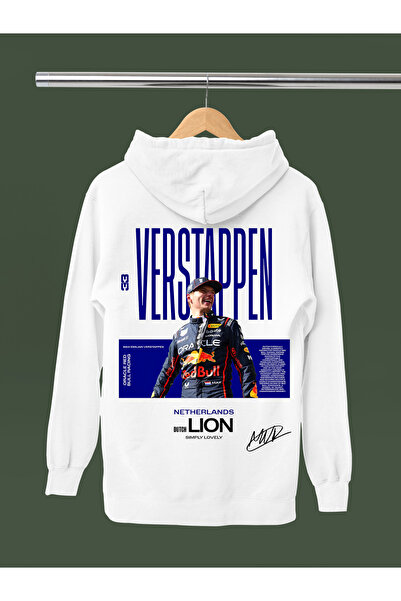 MAGORS Max Verstappen Printed New Season Cotton Long Sleeved 3 Yarn Fleece Ho...