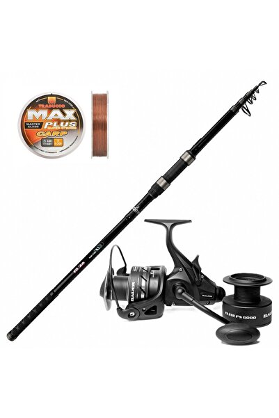BAUER FS Elite 6000 CLK Tele Carp 360 Cm 3,5LB Sazan Olta TakımıSeti