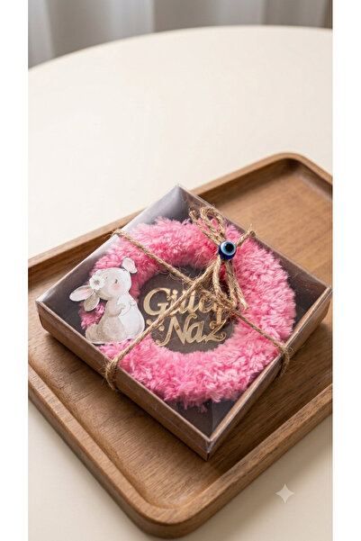 Kız bebek pembe magnet , figürlü magnet , bebek doğum hediyeliği 15 adet