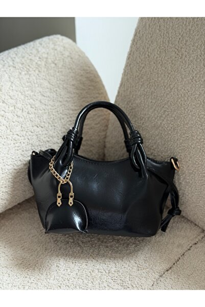 STİL SİDELYA Small Size Hand and Shoulder Women's Bag with Charms