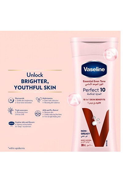 Vaseline Even Tone Lotion Perfect Benefits 200ml
