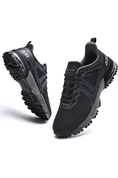 GENERAL Autper Mens Air Athletic Running Tennis Shoes Lightweight Sport Gym J...