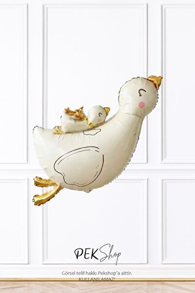 PEKSHOP Cream Kaz Foil Balloon