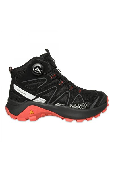 HUMTTO 271793E Waterproof Siyah-Kırmızı Kız Çocuk Bot